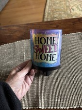 Colorful Stained Glass Plug In Night Light  Home Sweet Home  Beautiful