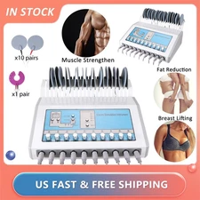 2 in 1 Microcurrent BIO Electrode Body Muscle Stimulation Machine Slim Msssager