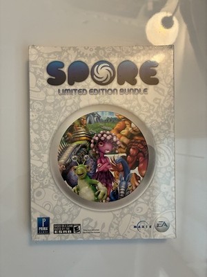 NOS Spore Limited Edition Bundle Prima Games Factory Sealed