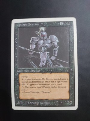 Mtg Hypnotic Specter Unlimited Uncommon Gd Zustand Mtg