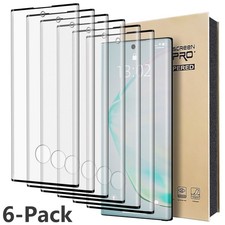 For Samsung Galaxy Note10 Plus Tempered Glass Screen Protector Clear 2/4/6Packs