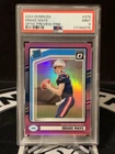 2024 PANINI DONRUSS OPTIC PREVIEW-PINK #379 DRAKE MAYE ROOKIE RC PSA 9