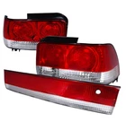For 1993 1994 1995 1996 1997 Toyota Corolla Tail LIghts Red 3pcs