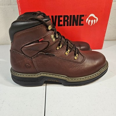 Wolverine Durashock Buccaneer Waterproof Steel Toe Leather Work Boot 8 M W04820