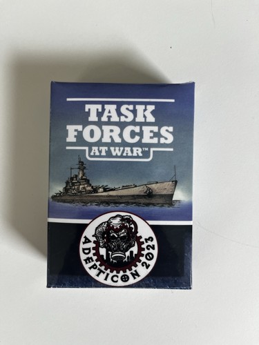 Task Forces at War Kartenspiel Lost Battalion Games WWII Adepticon 2023 Neu!