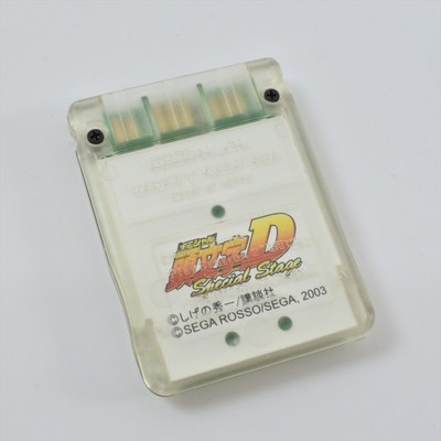 PS2 HORI Memory Card 8MB INITIAL D Takumi Ver Playstation 2 Made