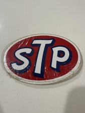 Vintage 1960’s Deadstock NOS 4” STP Stickers Decals Pack Of 25 Lot Still Sealed