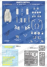 Studio27 1/20 P34 Spanish GP 1976 #4 Conversion Kit for Tamiya kit