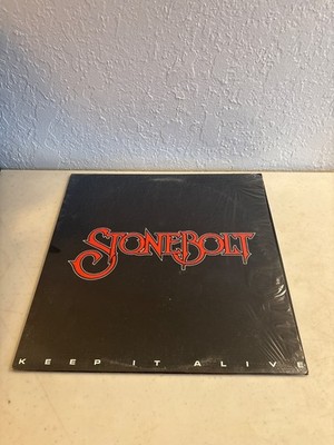 STONEBOLT  - KEEP IT ALIVE - 1980 RCA VINYL LP ROCK ALBUM - KKL1-0357 ROCK VG+