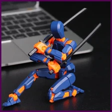 Multi-Jointed Movable Shapeshift Robot 3D Printed Mannequin Dummy 13 Action