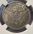 1908 O Barber Quarter XF 45 NGC Looks AU