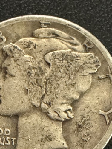 1926 D Mercury Dime XF - Picture 3 of 6