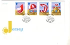 1975 JERSEY - TOURISM ISSUES FDC FROM COLLECTION K17