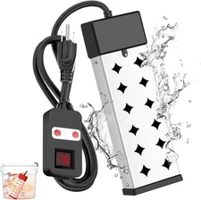 Immersion Water Heater Electric, 1800W Portable Water Heater with Temperature Di