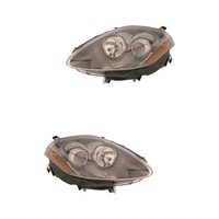 Scheinwerfer Set Links & Rechts Hauptscheinwerfer Halogen W5W FüR Fiat Croma