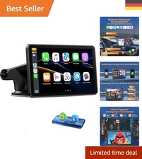 7 Zoll Touchscreen Carplay Display mit Sprachassistent, FM und einfach Montage 7 Zoll Touchscreen Carplay Display mit Sprachassistent, FM und einfach Montage