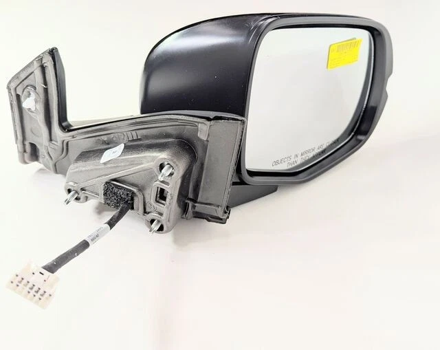 Espejo retrovisor de puerta genuino Honda Passport 2019-25 (lado del paso) (cristal negro perla) 762 Foto 2 de 4