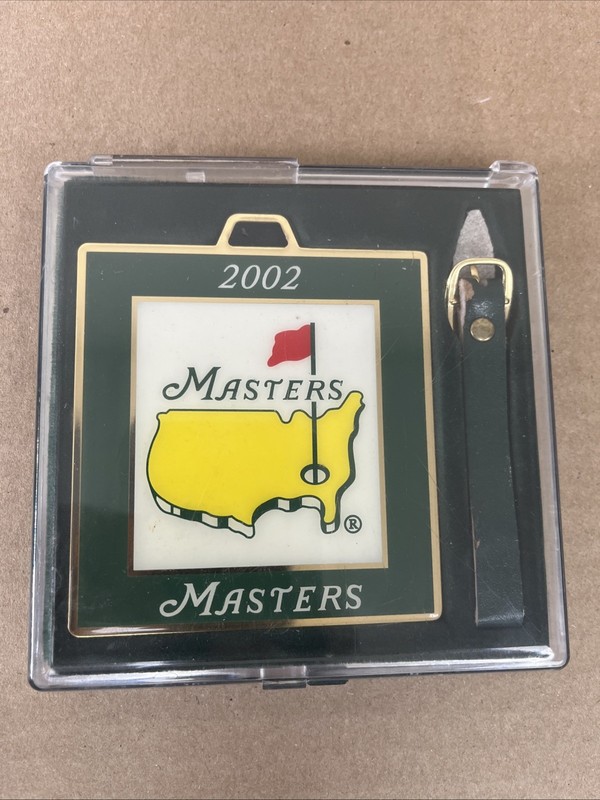2002 Masters Golf Bag Tag