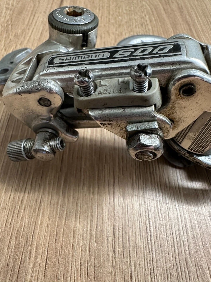 Retro Fahrradteile - Shimano 600 Schaltwerk (gebraucht, für Ersatzteile) - Bild 3 von 4
