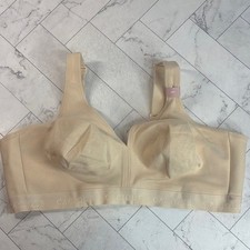 NWT Cacique Lane Bryant Womans Bra Cream Unlined Full Coverage NO WIRE 44D