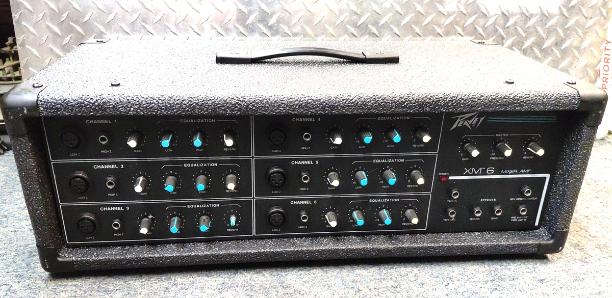 めいページ Peavey XM 6 Mixer/amp - FREE SHIPPING | eBay