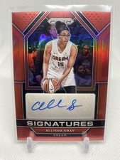 2023 Panini Prizm WNBA Allisha Gray Signatures Auto Red Prizm /99 #SG-ASH