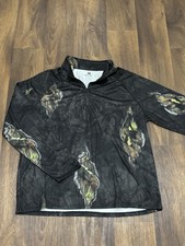 Men's Mossy Oak Break-Up Eclipse Pullover Shirt w/Front Top Zip - XL