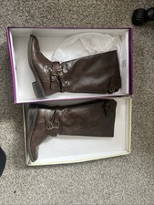 Cute Soda Bio-IIS Brown Diego PU Leather Boots - Sz 12
