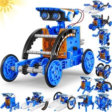 STEM 13in1 Education Solar Power Robots Toys for Boys Age 8+ , Educational To...