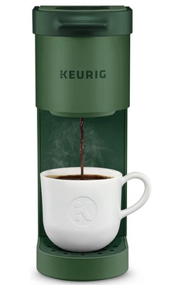 Keurig K-Mini Single Serve K-Cup Pod Coffee Maker Evergreen 6 to 12oz Brew size