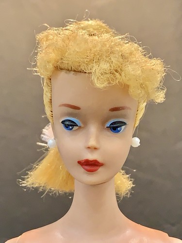 Poupée Barbie vintage Mattel #850 blonde queue de cheval #4