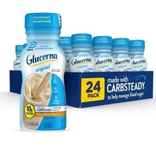 Glucerna Original Nutritional Shake Diabetic Drink to Support Blood Butter Pecan