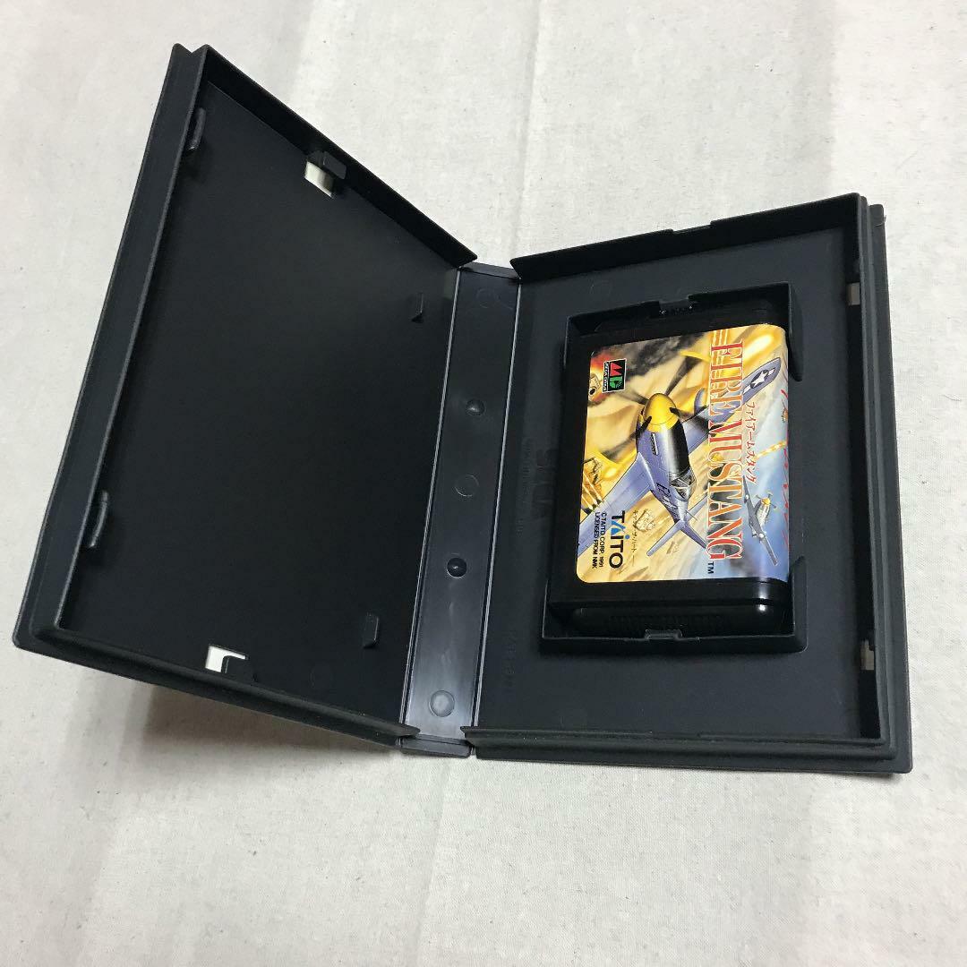 ファイアームスタング Fire Mustang Mega Drive MD Genesis Taito Used Japan Shooter