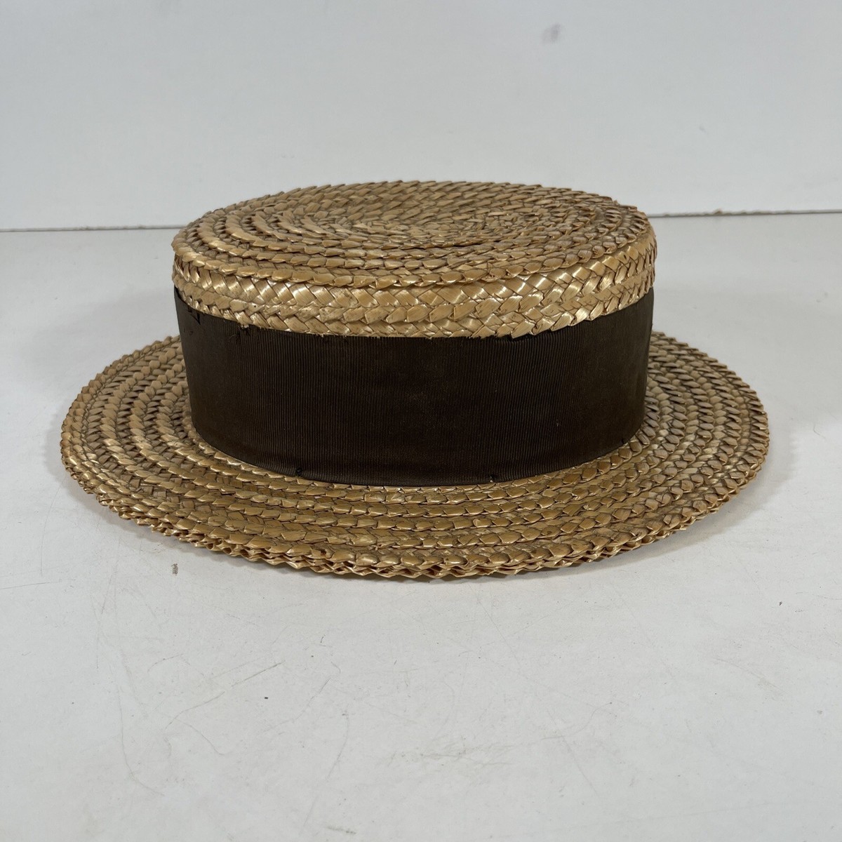 Rare Gs & Co 1950s Viking Straw Hat 6 7/8 | eBay