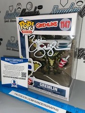 ZACH GALLIGAN GREMLINS #1147 SIGNED AUTOGRAPHED FUNKO POP-BAS COA BECKETT