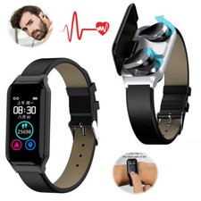Smart Watch Bluetooth Headset Bracelets Sport Activity Tracker for Android iOS