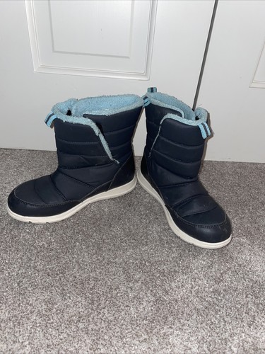 Target DSG Schneestiefel für Kinder Gr. 4 Unisex dunkelblau wasserdicht - Bild 1 von 9
