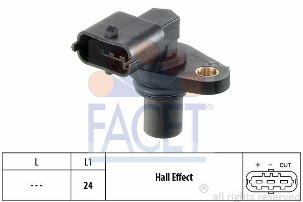 Facet Nockenwellenposition Sensor FüR Alfa Romeo 159; Fiat Croma-image