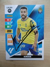 Kirian Rodriguez autograph signed TC Topps La Liga "UD Las Palmas 23/24"