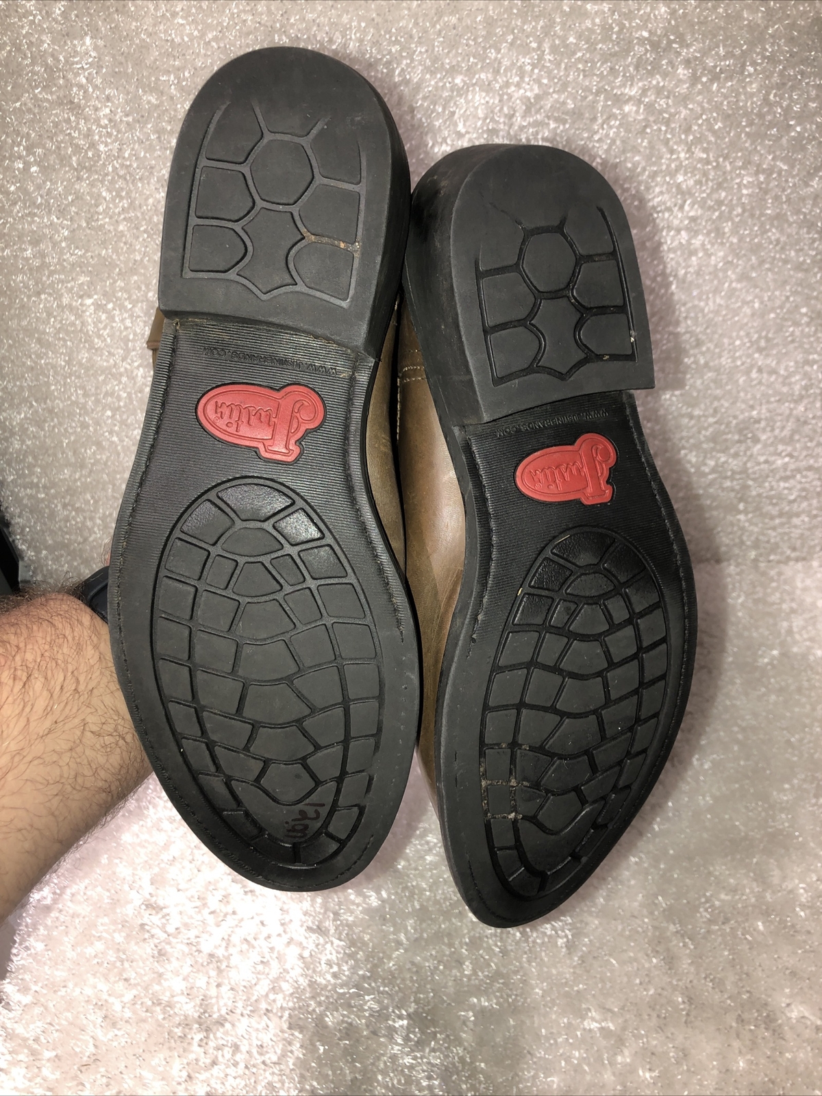 Justin Farm & Ranch JB1100 men's western boots 10.5 … Gem