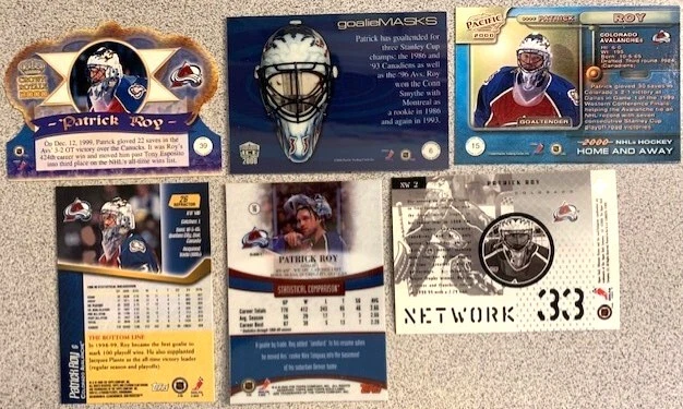 PATRICK ROY -Colorado- 1999-00 Insert/Parallel/SP/Base Cards -You Pick -FREE S/H - Image 4 of 4