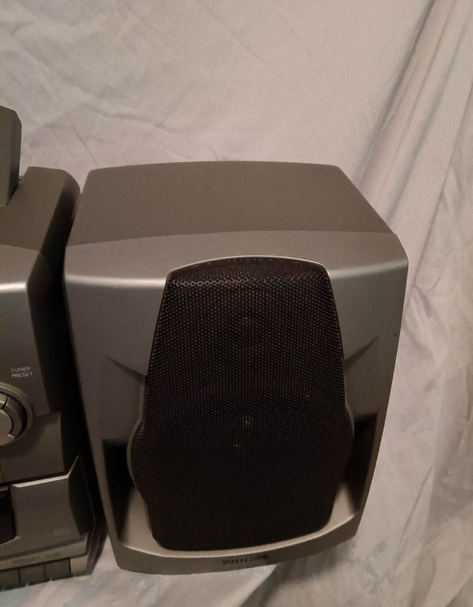 Philips AZ2765 CD Radio Boombox Audio System Cassette Player Not