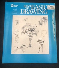 Vintage ART BOOK KEYS TO BASIC DRAWING SKYLIGHT STUDIO Vintage Neat Instruction