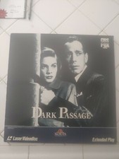 Dark Passage Laserdisc Humphrey Bogart Lauren Bacall Laser Disc Ext Play VG