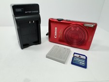 Canon PowerShot ELPH 300 HS Digital Camera With Battery Tested  Works