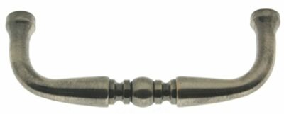 idh by St. Simons 25090-15A Premium Quality Solid Brass Colonial Pull, 3'' c/c