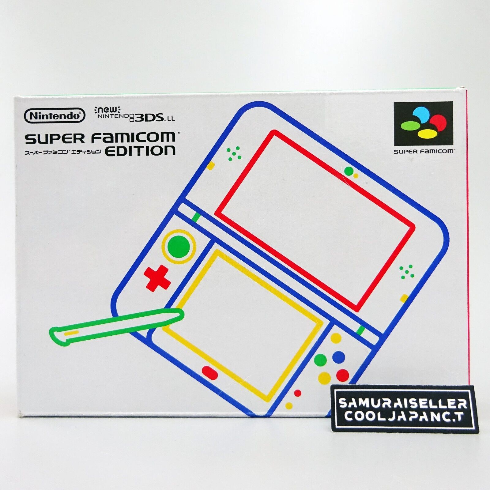 NEW Nintendo 3DS LL super famicom Edition Console Game Japan