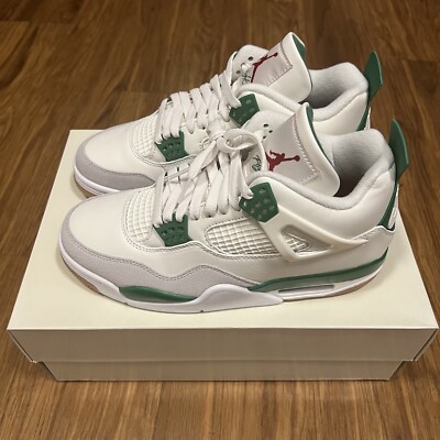 Size 8 - Jordan 4 Retro SP x Nike SB Mid Pine Green With Original Receipt OG All Size 8 - Jordan 4 Retro SP x Nike SB Mid Pine Green | eBay main image 4