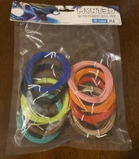 NEW MYNT3D PLA 3D Pen Filament Refill Pack - 10 Colors, 1.75mm Up To 175 Degrees