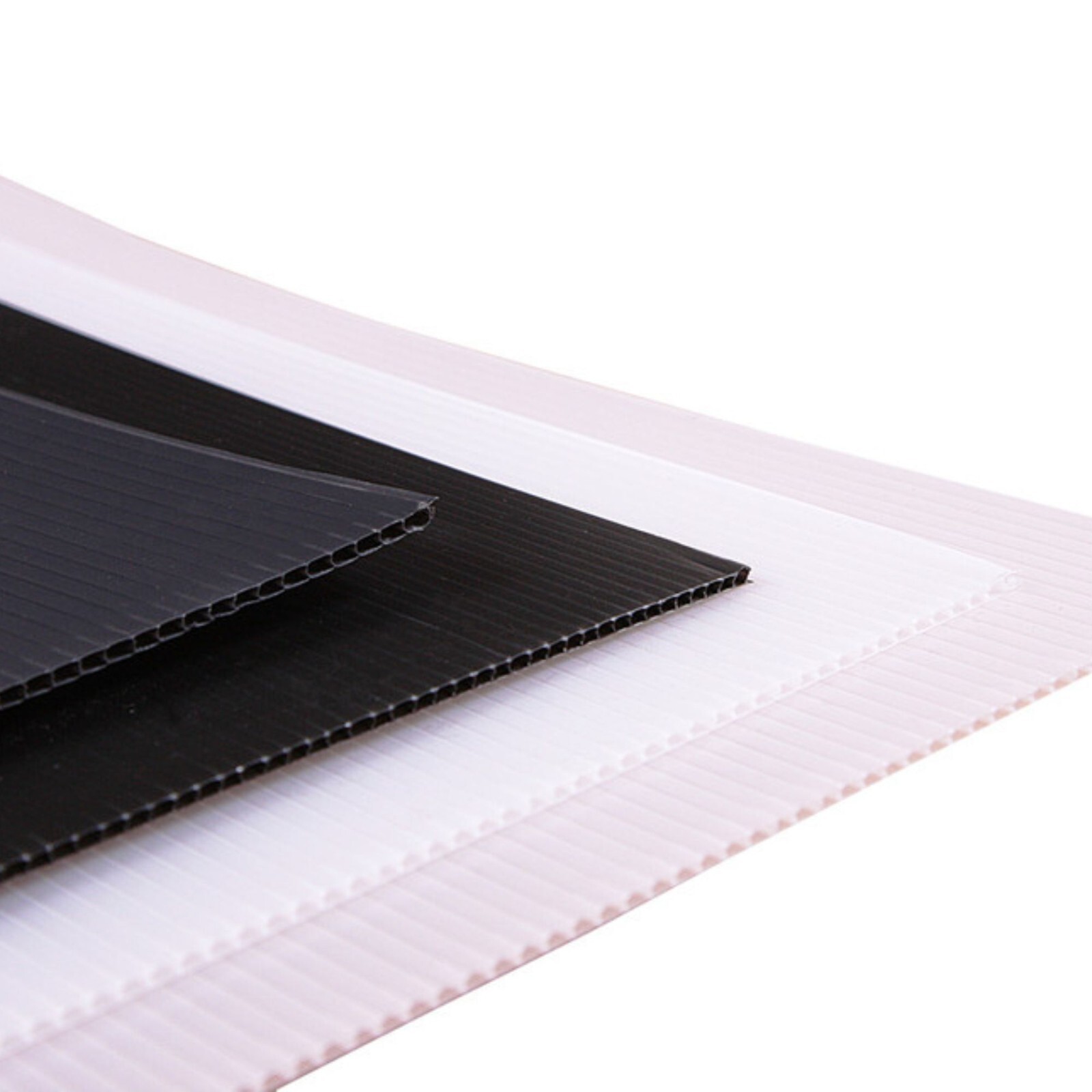 4mm White Fluted Correx Display Board. Pack Of 4. Available In Assorted - Foto 2